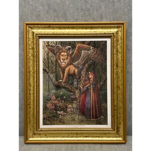 Winged Lion Fian Arroyo The Alliance Came Unlooked For Fantasy Art Print